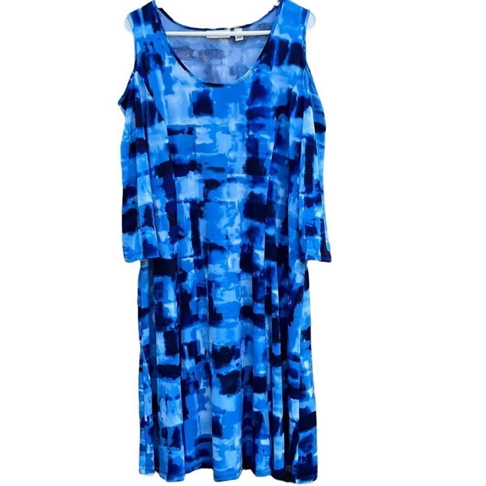 𝅺EUC Susan Graver liquid knit dress